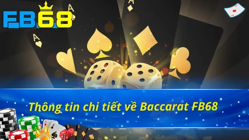 Baccarat FB68 - Trò Chơi Đánh Bạc Online Vạn Người Mê 2 Đôi nét cần biết về Baccarat FB68