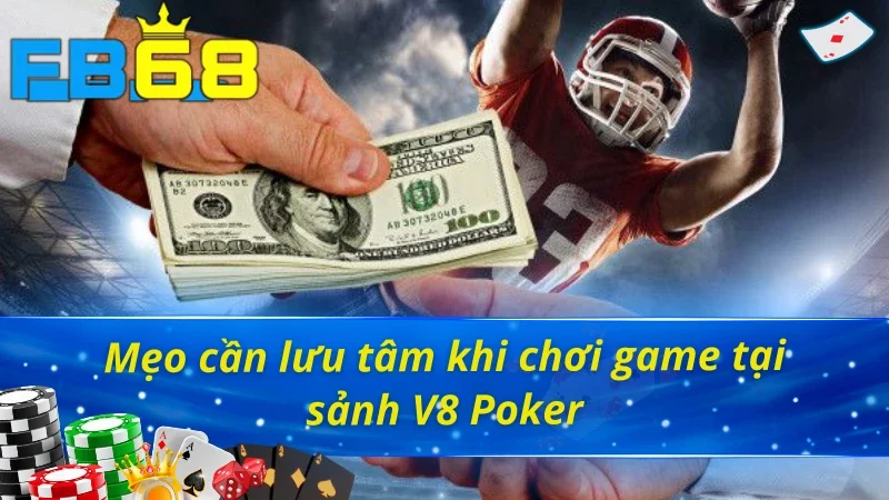 V8 Poker FB68 - Trải Nghiệm Thế Giới Casino Xa Hoa Số 1 Châu Á 5 Mẹo tham gia V8 Poker FB68 mang lại trải nghiệm tốt